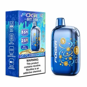 Sour Blueberry Gush - Foger Bit 35k Disposable Vape