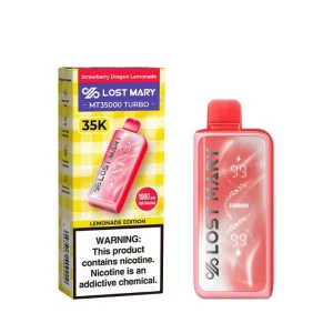 Strawberry Dragon Lemonade Lost Mary MT35000 Turbo | 18mL