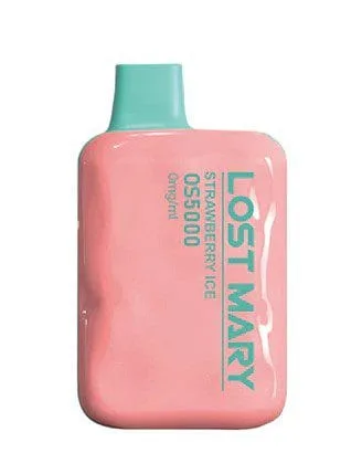 Strawberry Ice Lost Mary OS5000 Zero Nic