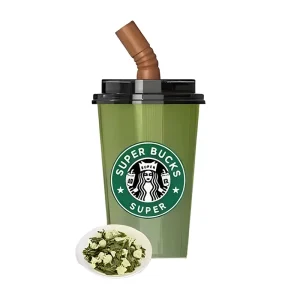 SUPER BUCKS Mini Cup Disposable Vape 8000 Puffs – Jasmine Longjing Ice