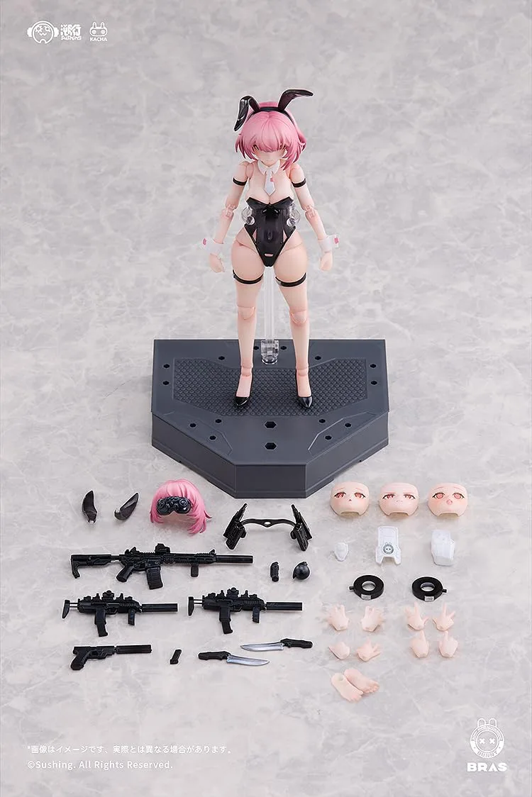 Sushing Bunny Rapid Action Squad 1/12 Scale Painted Movable Figure - Image 2