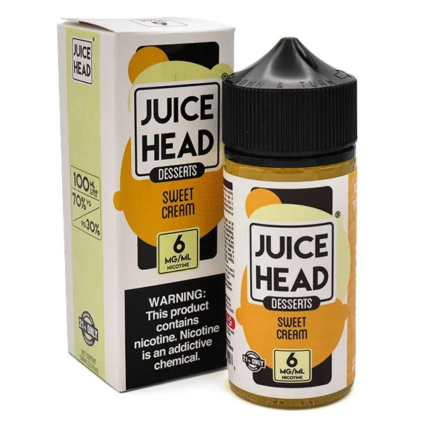 Sweet Cream - 6mg - Juice Head - 100mL
