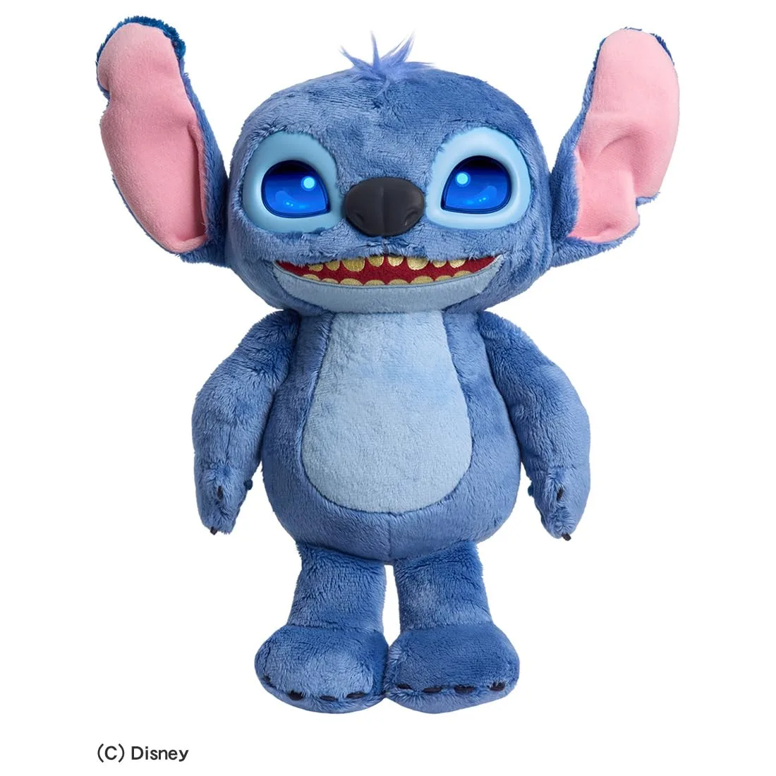 Takara Tomy Disney Lilo & Stitch Interactive Plush Toy Stitch with Animation Eye - Image 2
