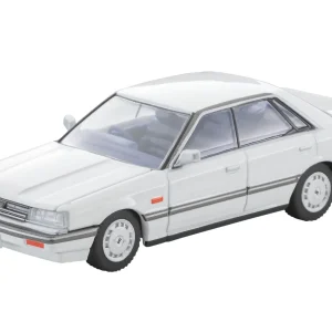 Tomytec Nissan Skyline 4-Door 1800 Passage White 1985 Model 336068