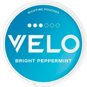 VELO Bright Peppermint Nicotine Pouches – 8mg (5 Pack)