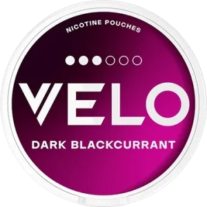 VELO Dark Blackcurrant Nicotine Pouches – 8mg (5 Pack)
