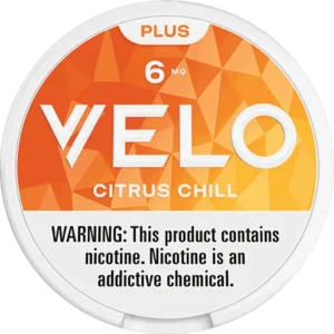 VELO Plus Citrus Chill Nicotine Pouches (5 Pack)