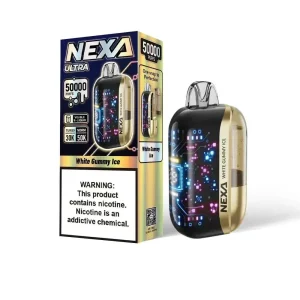 White Gummy Ice - NEXA Ultra 50K Disposable