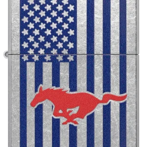 Zippo Lighter - Ford Mustang American Flag