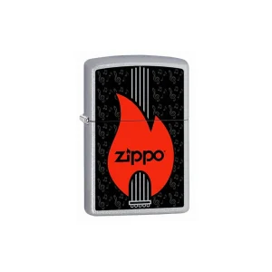 Zippo Lighter - Guitar Poster